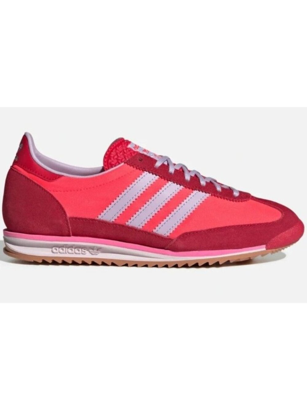 NEW Adidas Originals SL 72 OG Sneakers in Red and Lilac Womens US 9.5 UK 8 FR 42